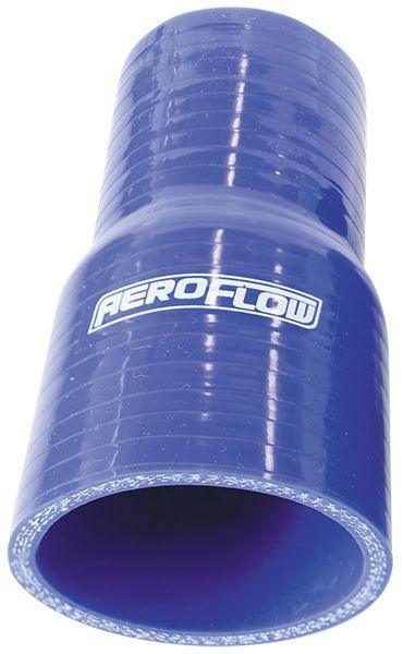 Aeroflow Gloss Blue Straight Silicone Reducer / Expander Hose 2-1/2" (63mm) to 2" (51mm) I.D (AF9001-250-200) AF9001-250-200