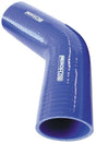 Aeroflow Gloss Blue 45° Silicone Elbow Hose 3-1/4" (82mm) I.D (AF9002-325) AF9002-325