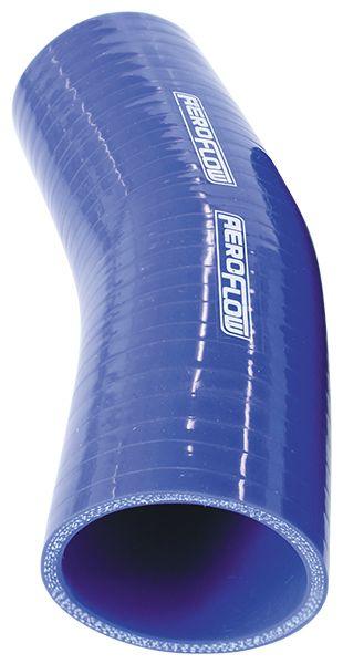 Aeroflow Gloss Blue 23° Silicone Elbow Hose 3-1/8" (79mm) I.D (AF9007-312) AF9007-312