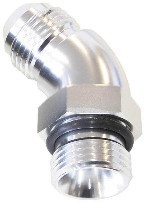 Aeroflow 45° ORB to Male AN Full Flow Adapter -4 ORB to -4AN (AF902-04S)