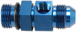Aeroflow -10ORB to -10AN Extension with 1/8" Port (AF904-10) AF904-10