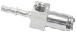 Aeroflow Push-On 3/8" Female to Male EFI Fuel Fitting - Silver (AF905-02S) AF905-02S