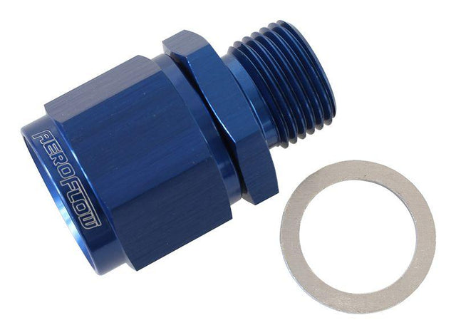 Aeroflow Male M18 x 1.5 to Female -10AN Swivel Adapter (AF906-10-M18) AF906-10-M18