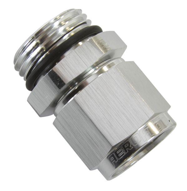 Aeroflow Male -8 ORB to Female -6AN Swivel Adapter (AF907-06-08S)