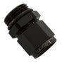 Aeroflow Male -6 ORB to Female -8AN Swivel Adapter (AF907-08-06BLK) AF907-08-06BLK