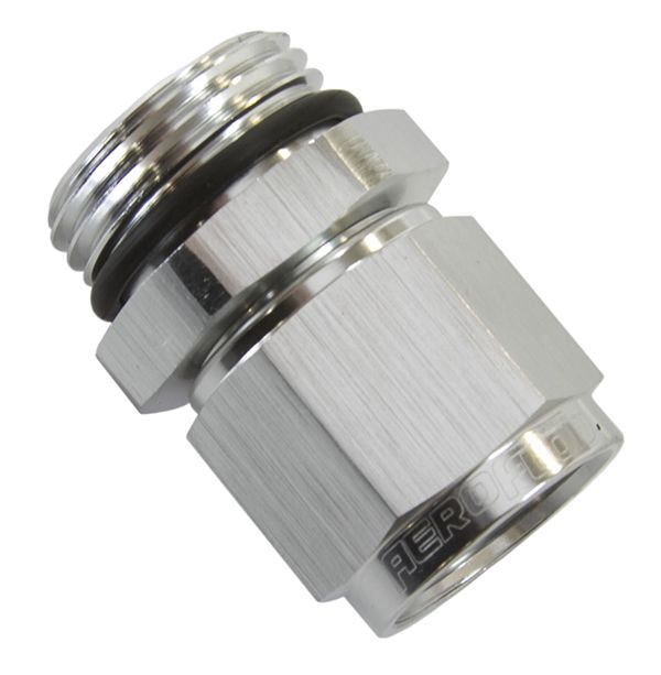 Aeroflow Male -12 ORB to Female -8AN Swivel Adapter (AF907-08-12S)