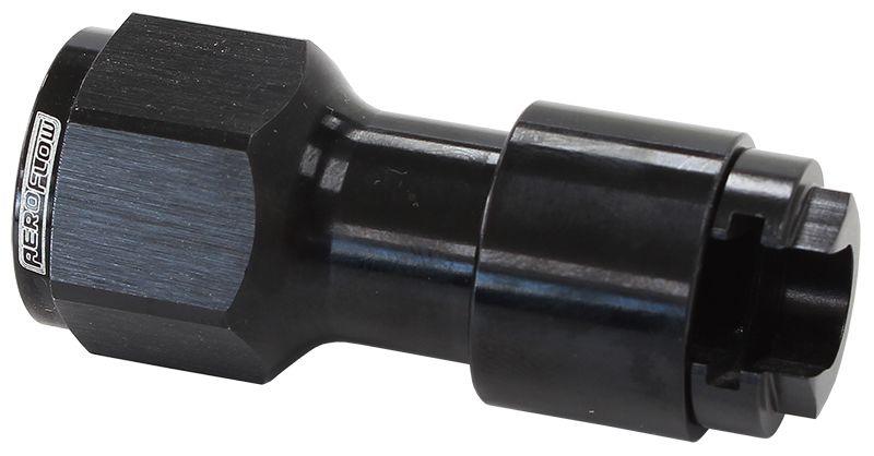 Aeroflow Push-On 5/16" Female EFI Fuel Fitting - Black (AF908-06-01BLK)