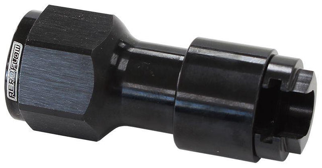 Aeroflow Push-On 3/8" Female EFI Fuel Fitting - Black (AF908-08-02BLK) AF908-08-02BLK