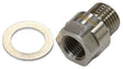 Aeroflow Metric Pipe Reducer M12 x 1.25 to 1/8" (AF912-M12-01SS) AF912-M12-01SS