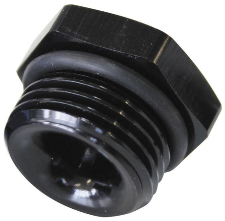 Aeroflow ORB Port Reducer -8ORB to 1/8" (AF912-P08-02BLK) AF912-P08-02BLK