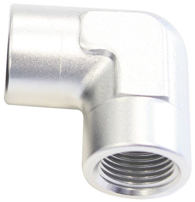 Aeroflow 90° NPT Female Adapter - 1/8" (AF913-02S)