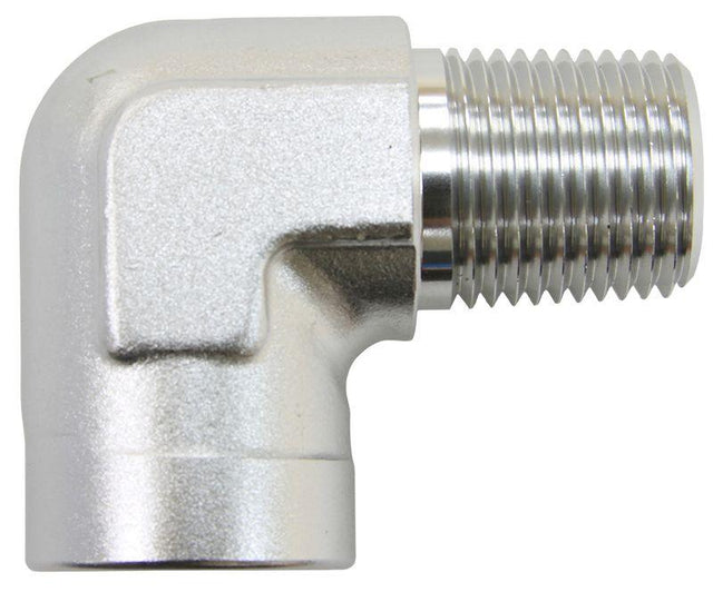 Aeroflow 90° NPT Female to Male NPT Fitting 3/4" (AF914-10S) AF914-10S