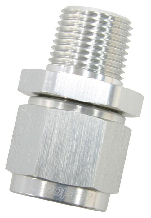 Aeroflow Male NPT to Female AN Straight Fitting 1/4" to -4AN (AF916-04-04S)