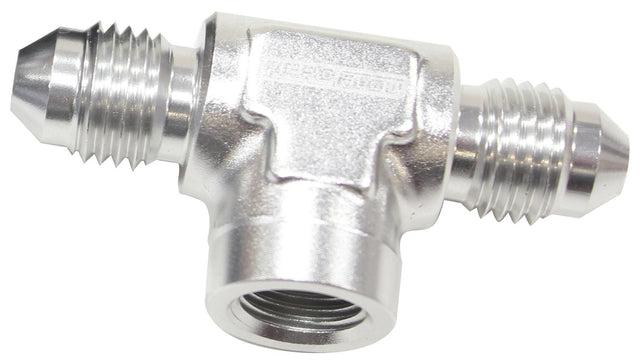 Aeroflow Male Tee with Female 1/8" -3AN (AF918-03-02S) AF918-03-02S