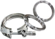 Aeroflow 2-3/4" (70mm) V-Band Clamp Kit with Steel Weld Flanges (AF92-2750) AF92-2750