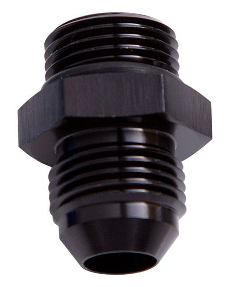 Aeroflow ORB to AN Straight Male Flare Adapter (AF920-16BLK)
