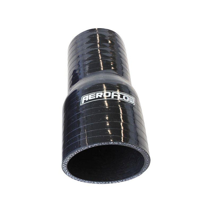 Aeroflow Gloss Black Straight Silicone Reducer / Expander Hose 3-3/4" (95mm) to 3" (76mm) I.D (AF9201-375-300)