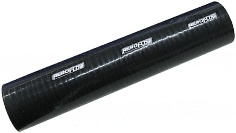 Aeroflow Gloss Black Straight Silicone Hose 4" (102mm) I.D (AF9201-400M) AF9201-400M