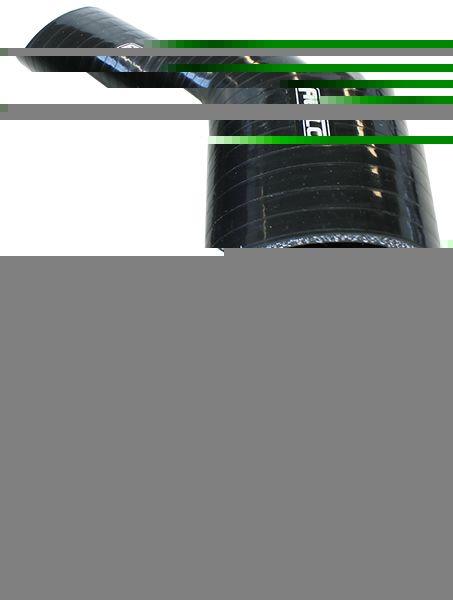 Aeroflow Gloss Black 45° Silicone Elbow Hose 1/2" (13mm) I.D (AF9202-050) AF9202-050