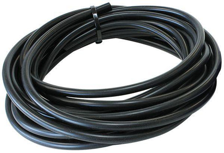 Aeroflow Gloss Black Silicone Vacuum Hose 3/16" (5mm) I.D (AF9231-018-25) AF9231-018-25