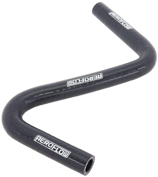 Aeroflow Gloss Black Silicone Z Bend Heater Hose 1/2" (13mm) I.D (AF9240-050)