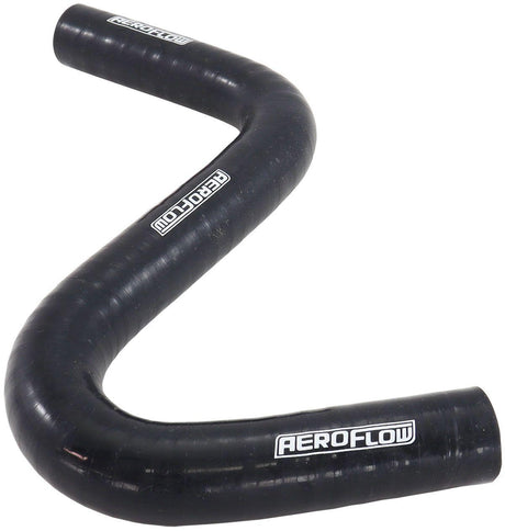 Aeroflow Gloss Black Silicone Z Bend Heater Hose 1" (25.4mm) I.D (AF9240-100) AF9240-100