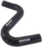Aeroflow Gloss Black Silicone Z Bend Heater Hose 1-1/4" (32mm) I.D (AF9240-125) AF9240-125