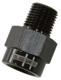 Aeroflow BSP Male to NPT Female Adapter (AF925-04-04BLK) AF925-04-04BLK