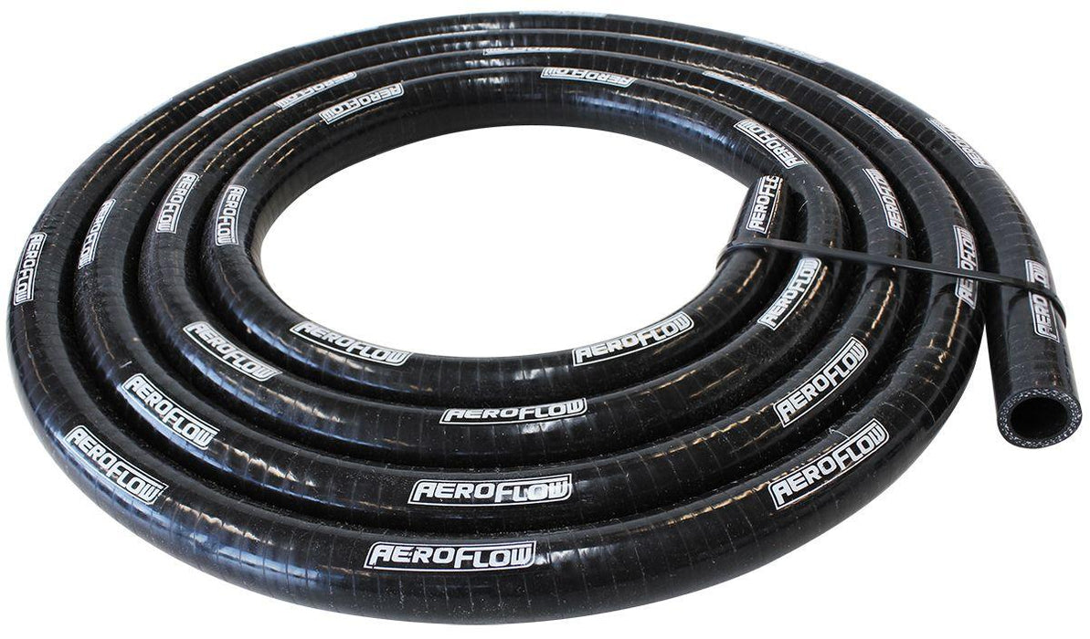 Aeroflow Gloss Black Silicone Heater Hose 3/4" (19mm) I.D (AF9251-075-13)