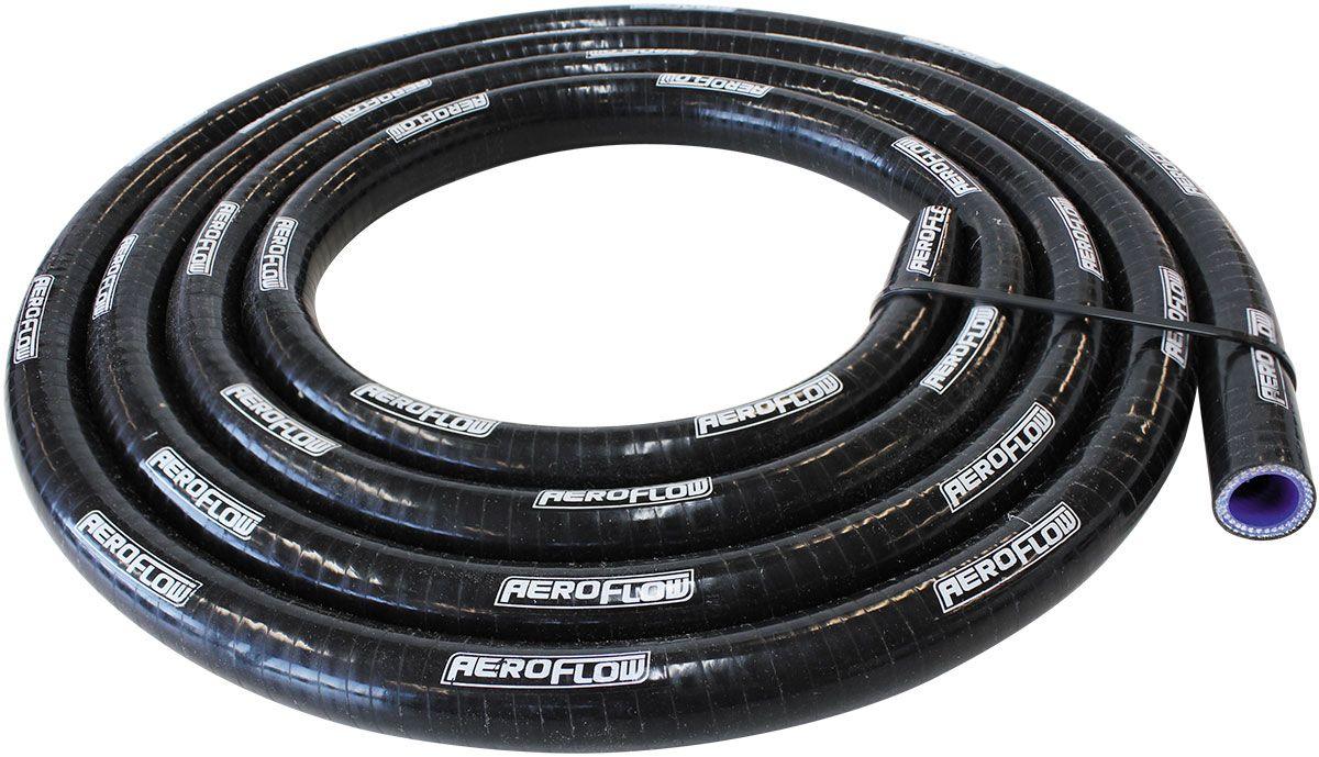 Aeroflow Gloss Black Reinforced Silicone Heater Hose 5/8" (16mm) I.D (AF9255-062-13) AF9255-062-13