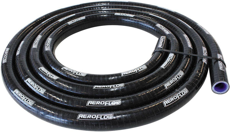 Aeroflow Gloss Black Reinforced Silicone Heater Hose 5/8" (16mm) I.D (AF9255-062-5) AF9255-062-5