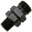 Aeroflow ORB to NPT Coupler (AF928-10-06BLK) AF928-10-06BLK