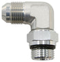 Aeroflow 90° ORB Swivel to Male Flare Adapter -8AN to -8AN (AF949-08S) AF949-08S