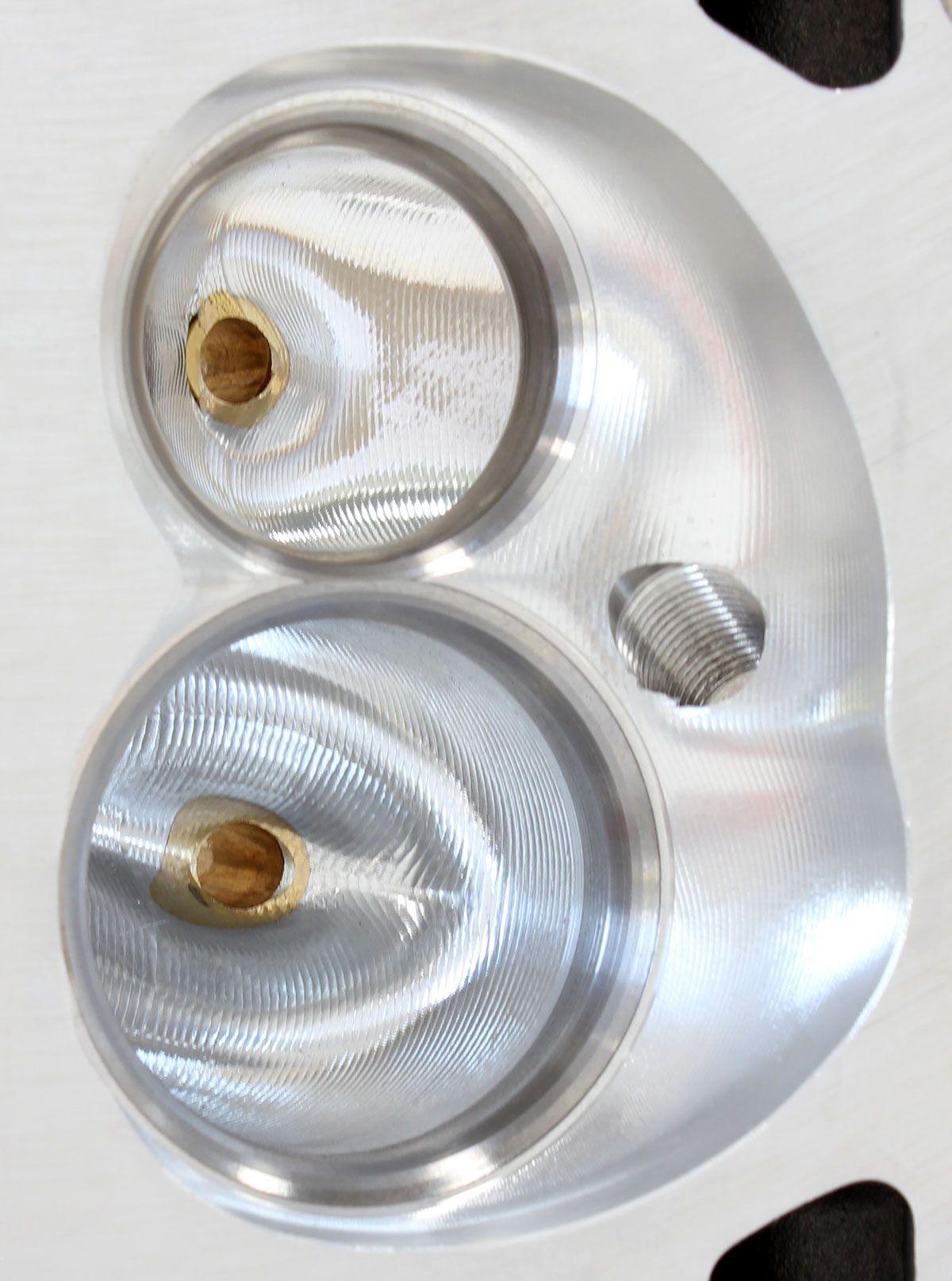 Aeroflow Bare Small Block Ford Windsor 289-351 185cc CNC Ported Aluminium Cylinder Heads with 58cc Chamber (Pair) (AF95-0348)