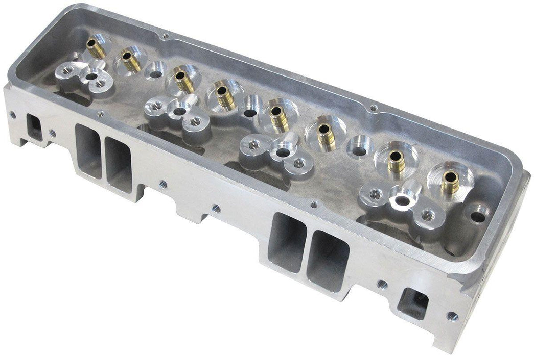 Aeroflow Bare Small Block Chev 327-350-400 204cc Aluminium Cylinder Heads with 67cc Chamber (Pair) (AF95-0350)