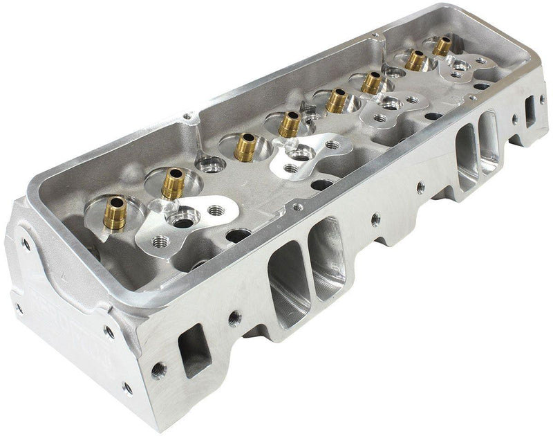Aeroflow Bare Small Block Chev 327-350-400 213cc CNC Ported Aluminium Cylinder Heads with 68cc Chamber (Pair) (AF95-0401)
