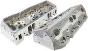 Aeroflow Bare Small Block Chev 327-350-400 213cc CNC Ported Aluminium Cylinder Heads with 68cc Chamber (Pair) (AF95-0401)