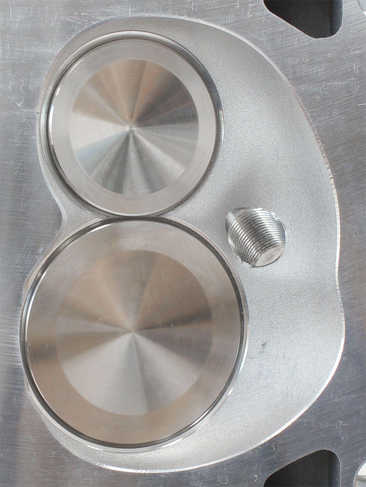 Aeroflow Complete Small Block Ford Windsor 289-351 185cc Aluminium Cylinder Heads with 58cc Chamber (Pair) (AF95-2347)