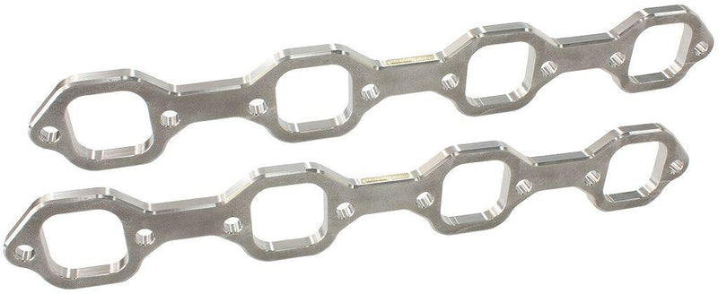 Aeroflow SB Ford 1-3/4" Square Port Header Flanges (AF9551-1013) AF9551-1013
