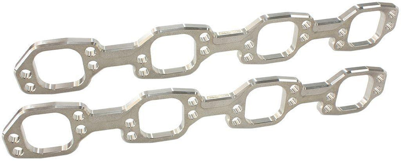 Aeroflow SB Ford 1-7/8" Square Port Header Flanges (AF9551-1014) AF9551-1014