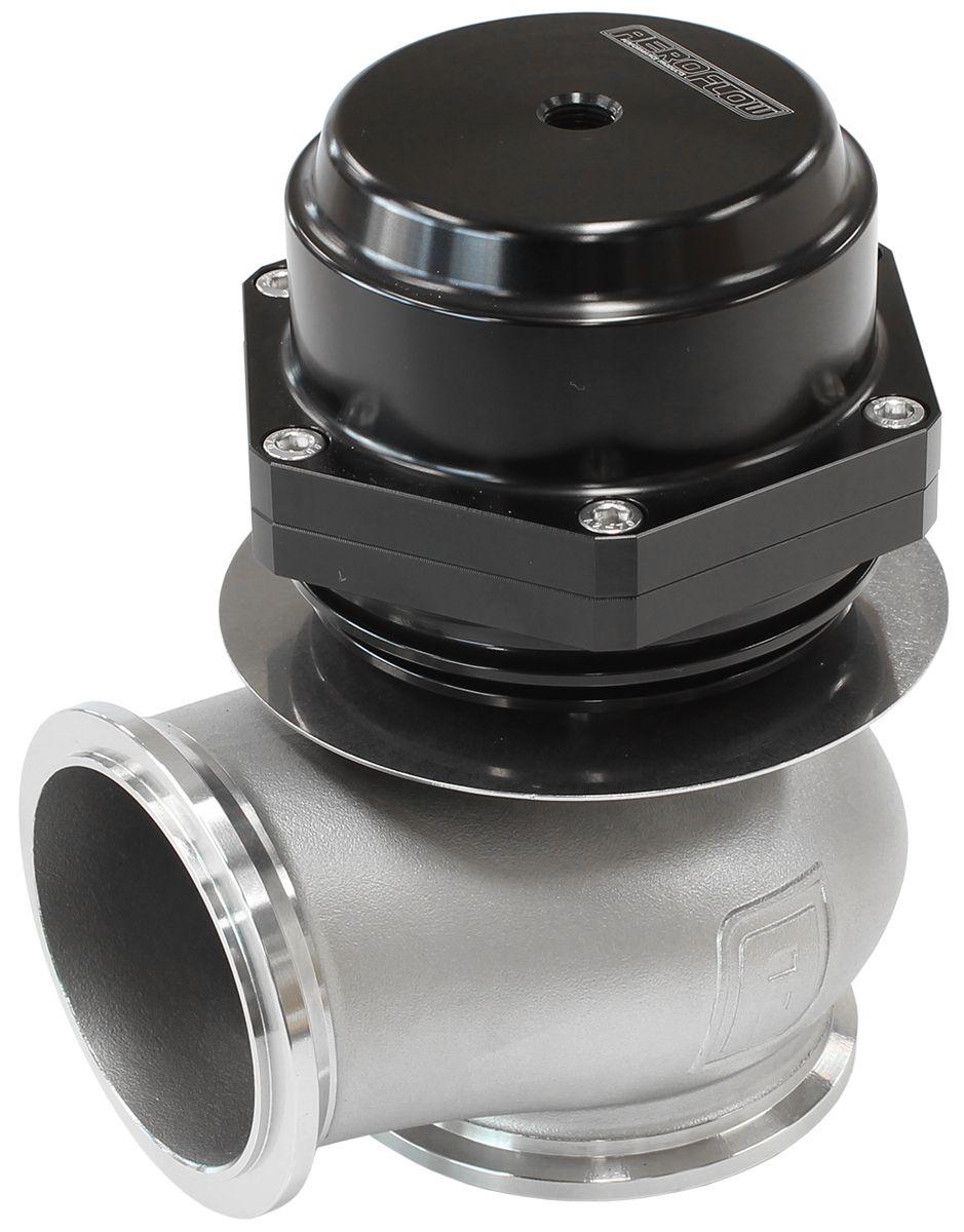 Aeroflow 60mm External Wastegate - Black Finish (AF9552-1003) AF9552-1003