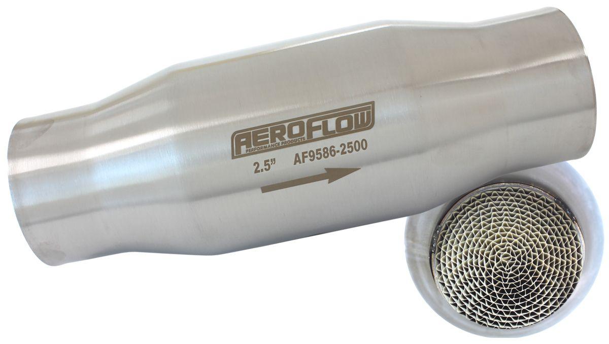 Aeroflow Metallic Catalytic Converter (AF9586-2500)