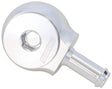 Aeroflow 90° Low Profile -10ORB to 3/8" Barb Silver Finish (AF959-06-10S) AF959-06-10S