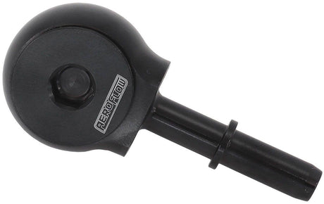 Aeroflow 90° Low Profile -8ORB to EFI Push On 5/16" Barb Black Finish (AF969-05-08BLK) AF969-05-08BLK
