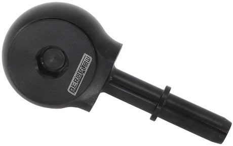 Aeroflow 90° Low Profile -10ORB to EFI Push On 5/16" Barb Black Finish (AF969-05-10BLK) AF969-05-10BLK