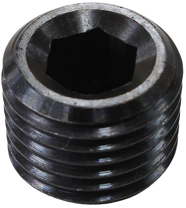 Aeroflow Black Coated Steel Port Plug (AF979-02BLK)