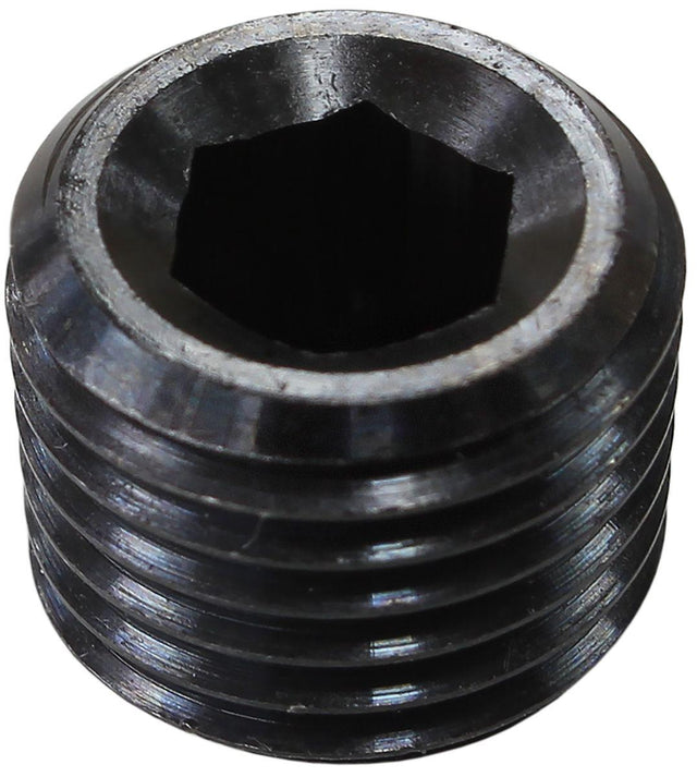 Aeroflow Black Coated Steel Port Plug (AF979-06BLK) AF979-06BLK