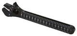 Aeroflow Wheelie Bar and General Purpose Adjustable Spanner (AF98-2038BLK)