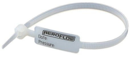 Aeroflow Pressure Testing Tag (AF98-2060) AF98-2060