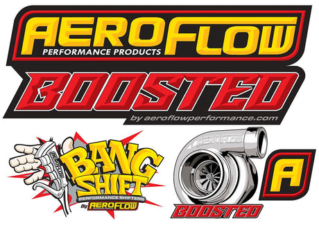 Aeroflow Assorted A4 Sticker Sheet (AF99-2009)